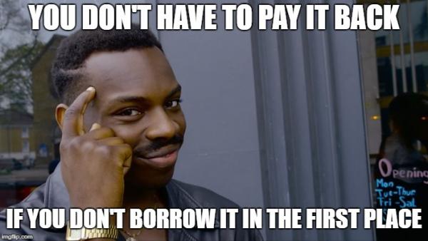 Student loan meme